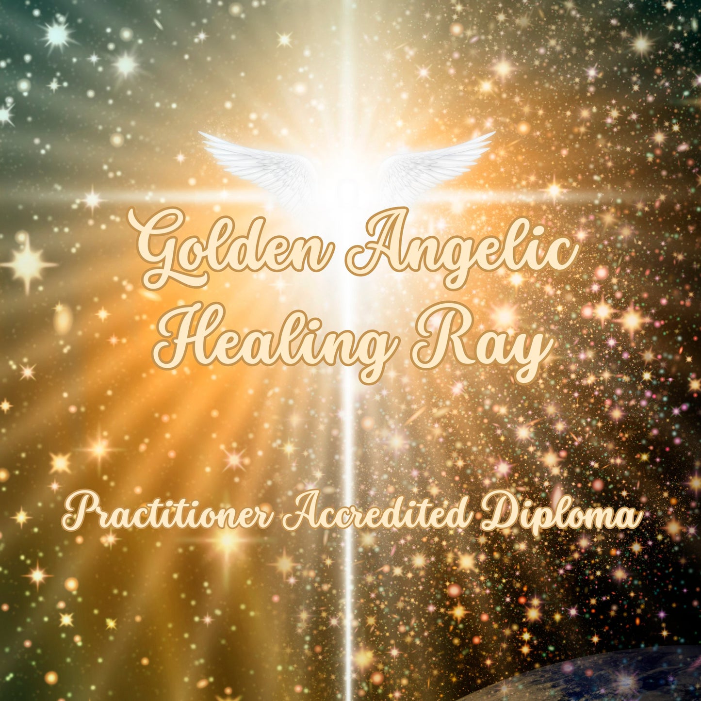 Golden Angelic Healing Ray Practitioner Accredited Diploma - Secrets of the Mystics